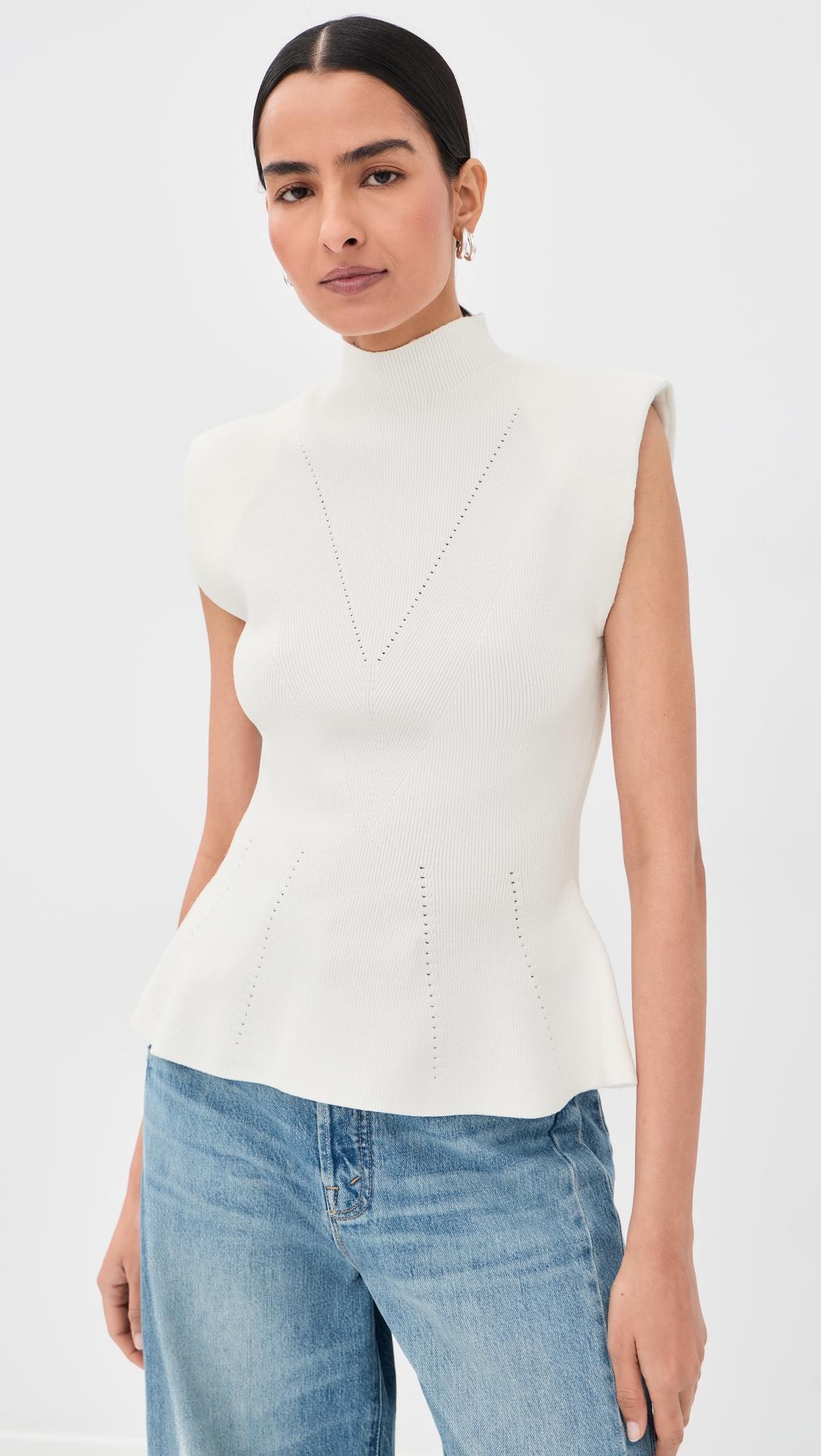 Seraphine Knit Blouse by VERONICA BEARD