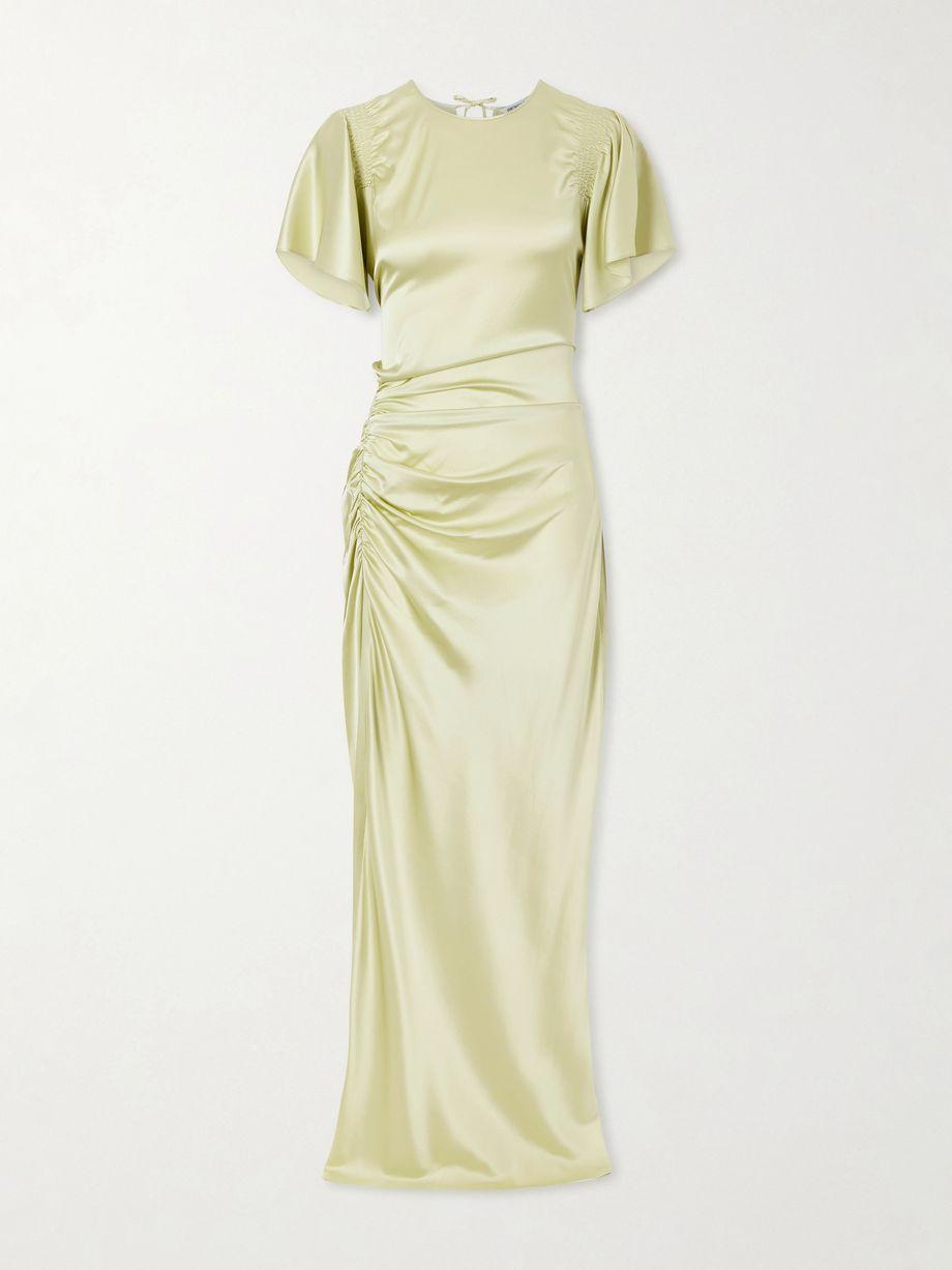 Silk-blend satin gown by VERONICA BEARD