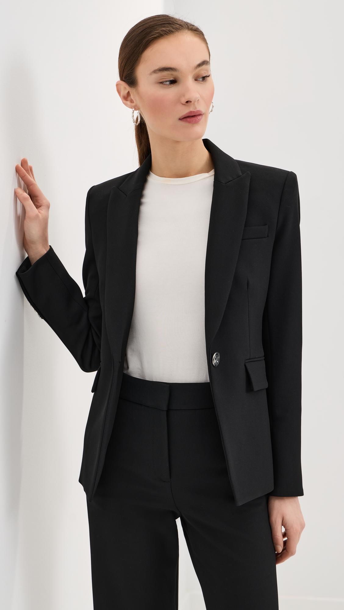 Single Breasted Miller Jacket by VERONICA BEARD