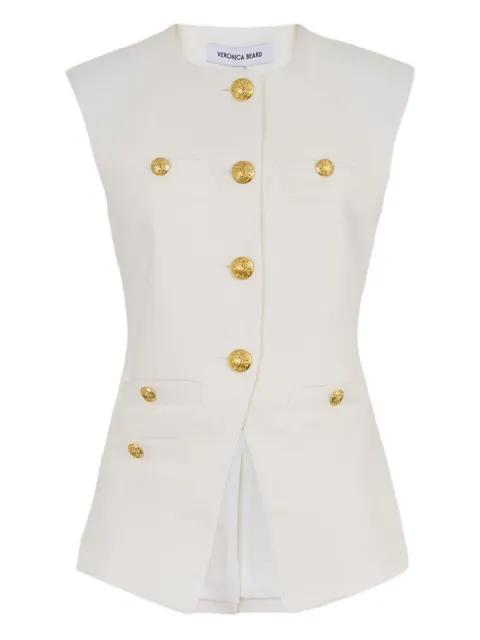 Tamara sleeveless waistcoat by VERONICA BEARD