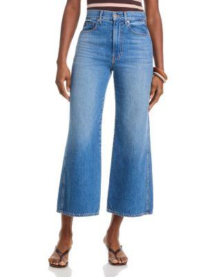 Taylor High Rise Wide Leg Jeans in French Kiss by VERONICA BEARD