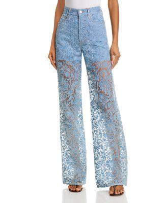 Taylor High Rise Wide Leg Jeans in Lakeshore by VERONICA BEARD