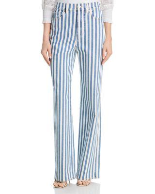 Taylor High Rise Wide Leg Jeans in Saltwater by VERONICA BEARD