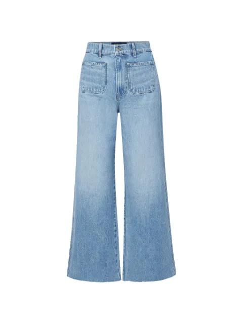 Taylor cropped wide-leg jeans by VERONICA BEARD