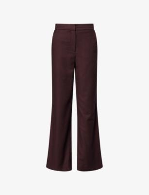 Tonelli Straight-Leg Stretch-Woven Trousers by VERONICA BEARD