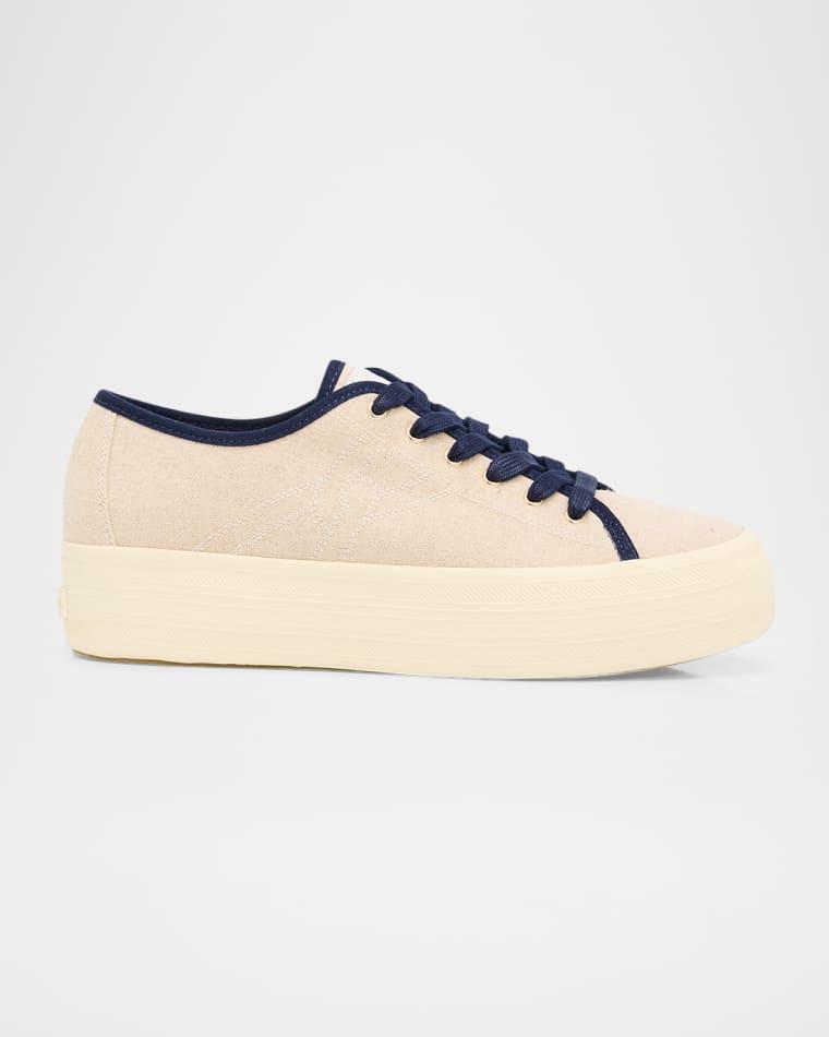 Truett Platform Canvas Sneakers by VERONICA BEARD