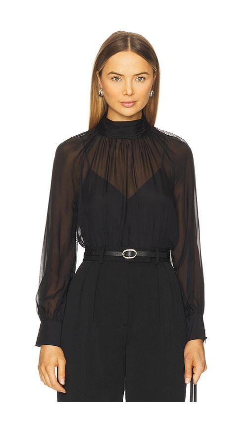 Veronica Beard Alyssa Blouse in Black by VERONICA BEARD