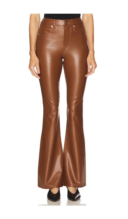 Veronica Beard Beverly High Rise Skinny Flare in Brown by VERONICA BEARD