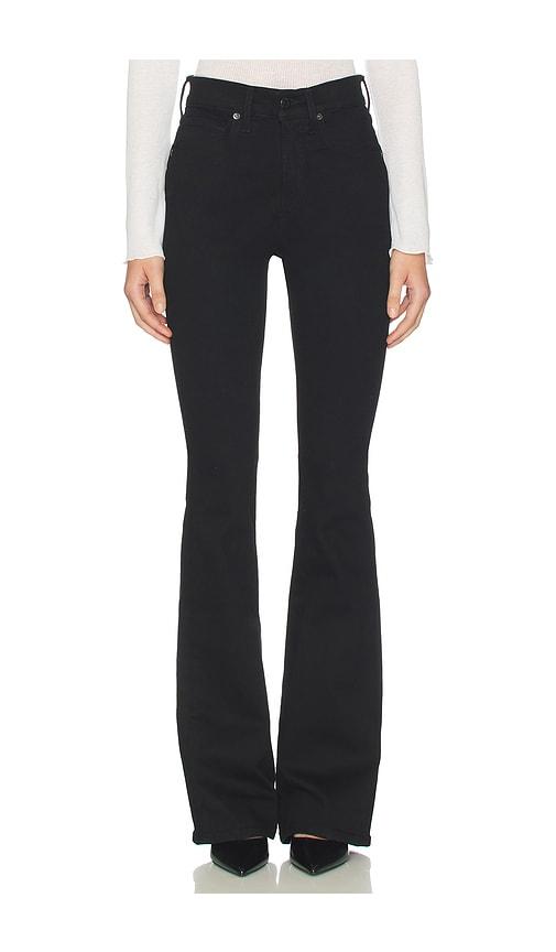 Veronica Beard Beverly Skinny Flare Jeans in Black in Black by VERONICA BEARD