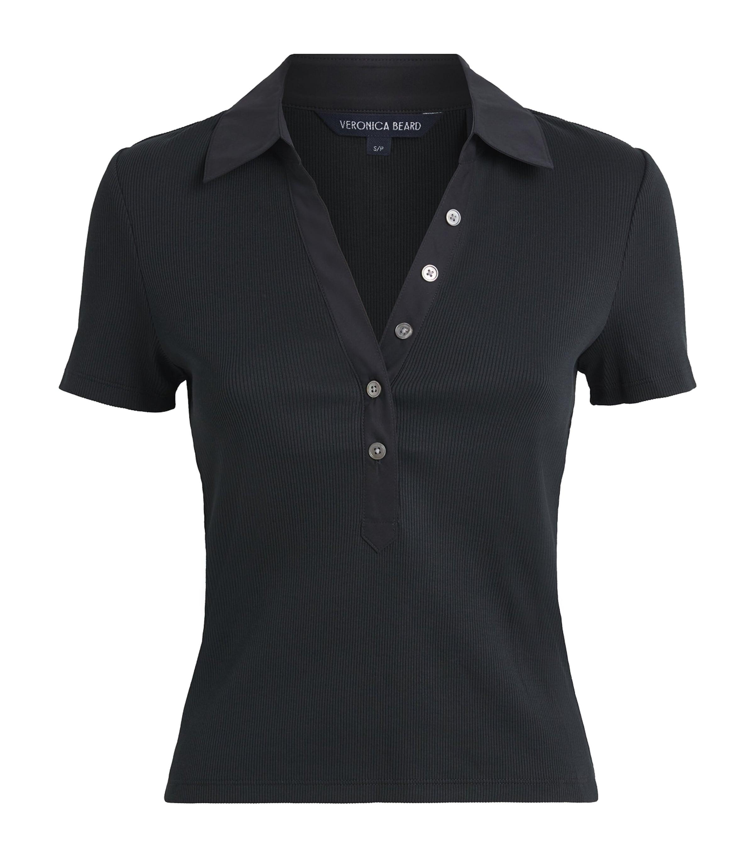 Veronica Beard Cotton-Blend Kearney Polo Shirt by VERONICA BEARD