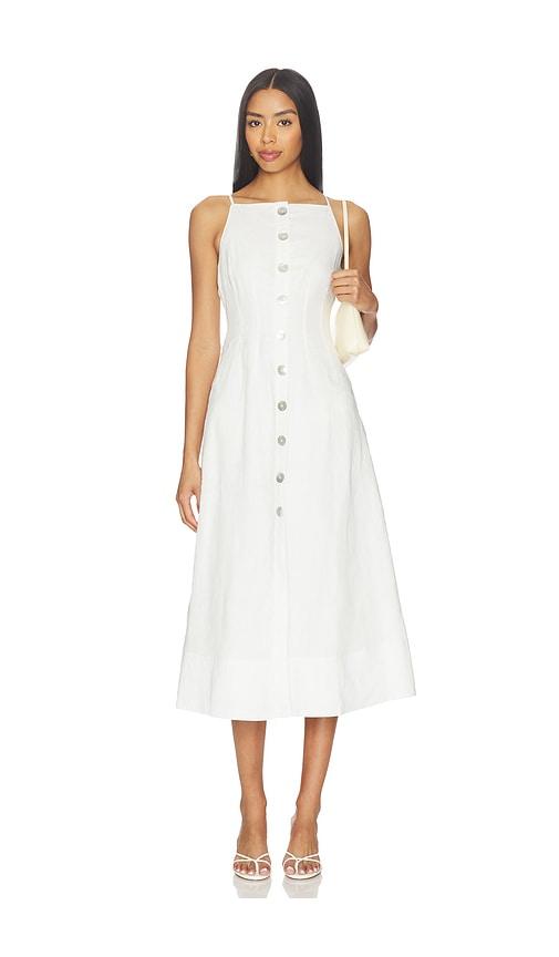 Veronica Beard Georges Dress in White by VERONICA BEARD