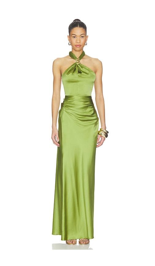 Veronica Beard Izaren Dress in Green by VERONICA BEARD