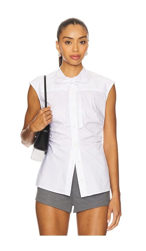 Veronica Beard Joon Top in White by VERONICA BEARD