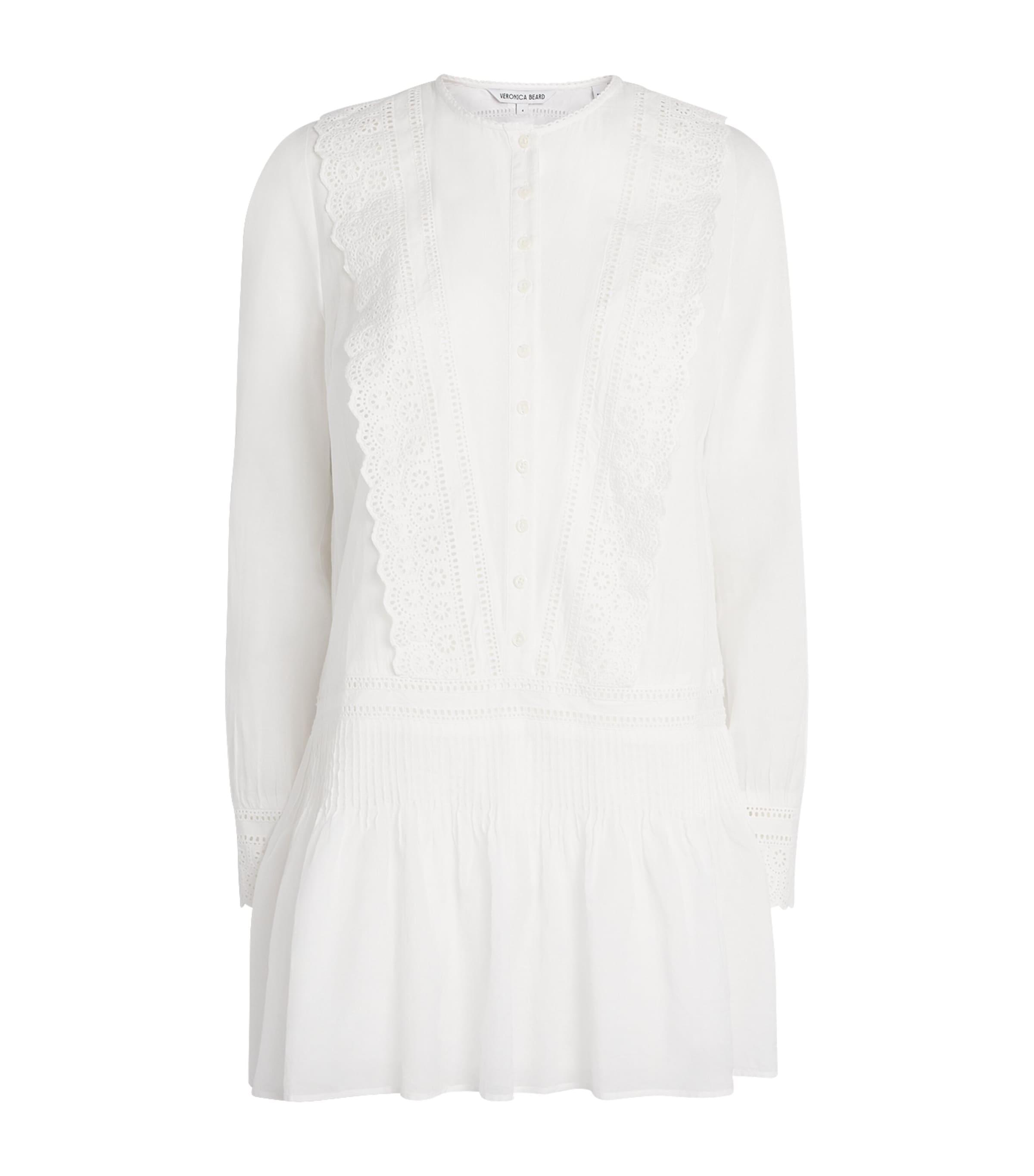 Veronica Beard Maguerite Eyelet Mini Dress by VERONICA BEARD