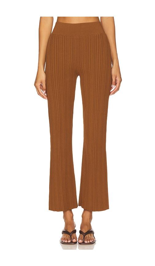 Veronica Beard Massaro Pant in Brown by VERONICA BEARD