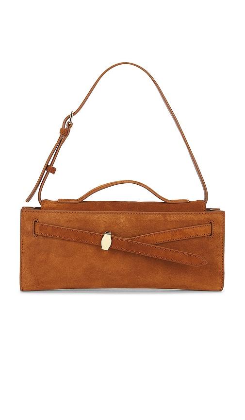 Veronica Beard Suede Dash Clutch in Brown by VERONICA BEARD