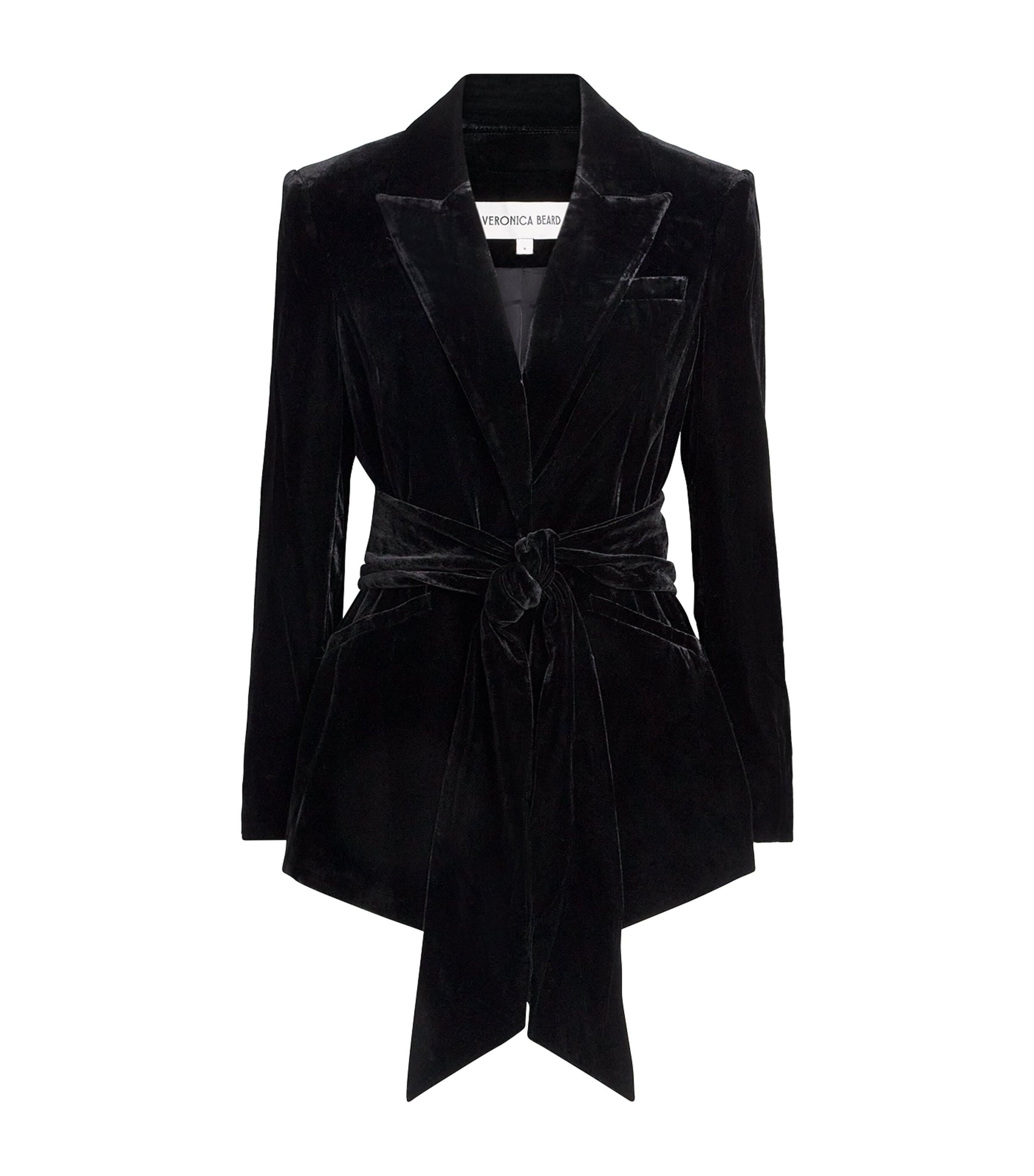 Veronica Beard Velvet Belted Issel Blazer by VERONICA BEARD Veronica Beard Velvet Belted Issel Blazer by VERONICA BEARD