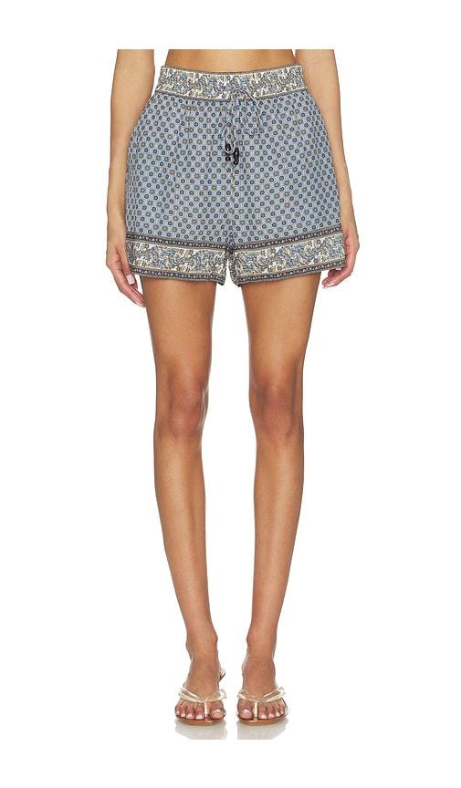 Veronica Beard Vilvaldi Short in Blue by VERONICA BEARD