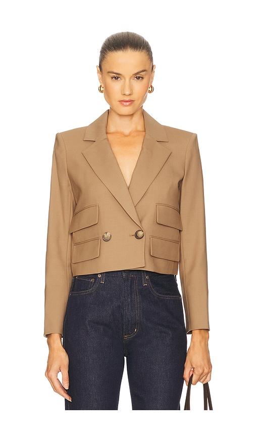 Veronica Beard Wilkie Jacket in Brown by VERONICA BEARD