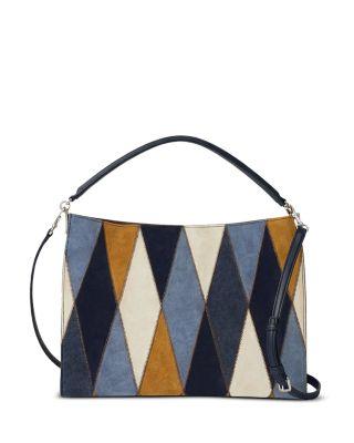 Vida Medium Patchwork Leather Crossbody Bag by VERONICA BEARD