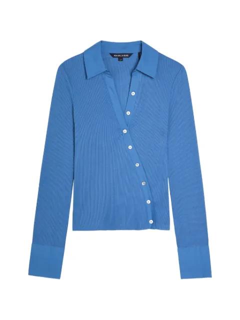 button ribbed top by VERONICA BEARD