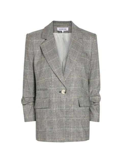 check-pattern blazer by VERONICA BEARD