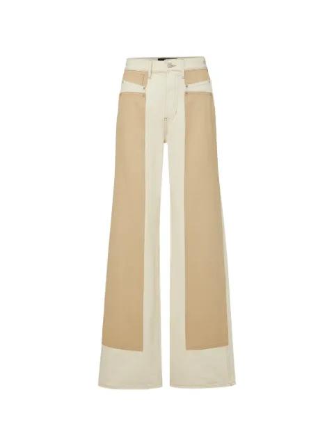 colourblock trousers by VERONICA BEARD