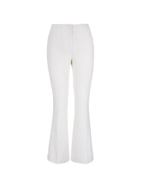 pressed-crease flared trousers by VERONICA BEARD