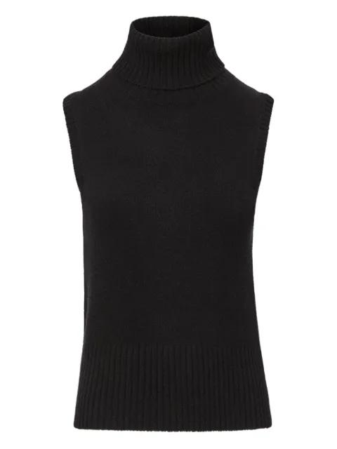 turtleneck sleeveless top by VERONICA BEARD