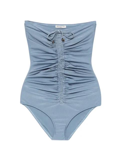 drawstring-detail swimsuit by VERONIQUE LEROY