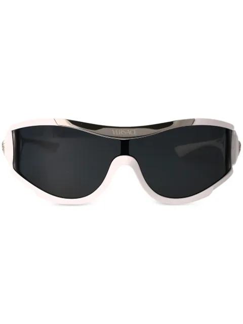 0VE4475 shield-frame sunglasses by VERSACE