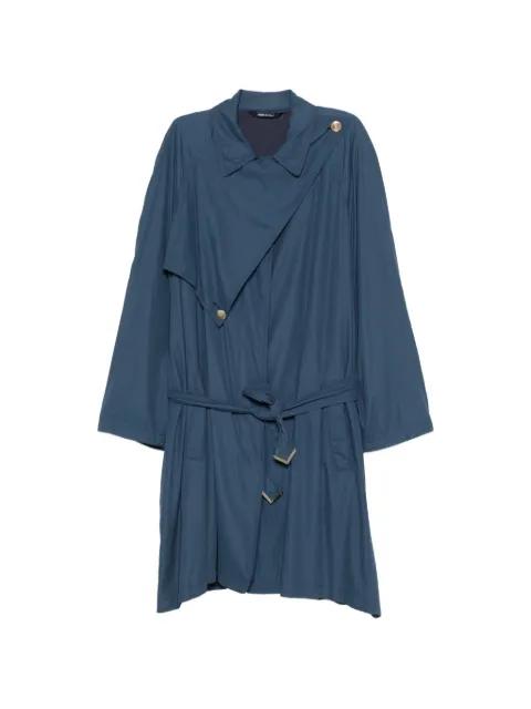 1980s belted raincoat by VERSACE 