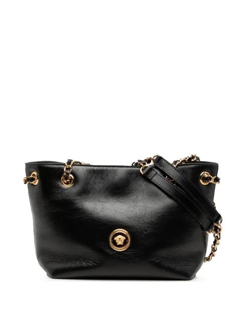 1990-2000 Leather La Medusa shoulder bag by VERSACE 