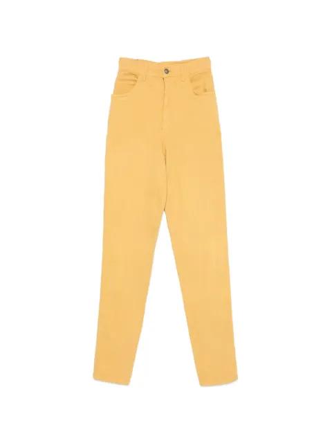1990s yellow trousers by VERSACE 