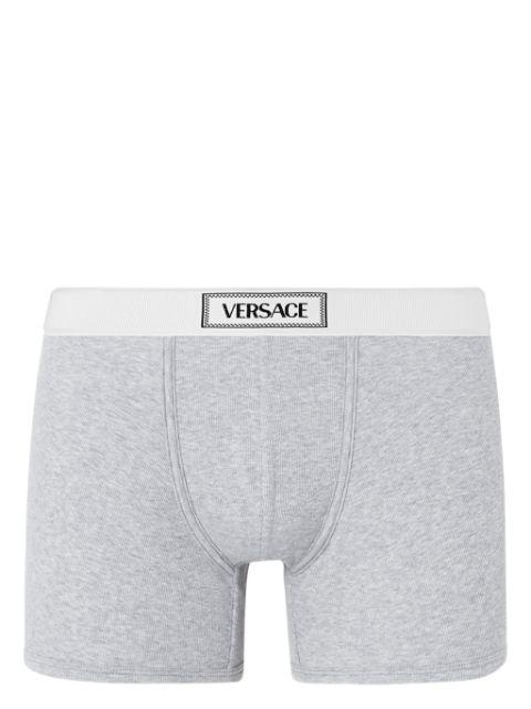 90s Logo ribbed boxers by VERSACE