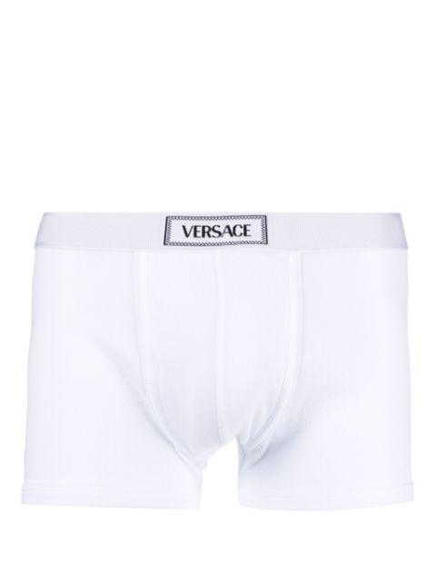 90s Logo ribbed briefs by VERSACE