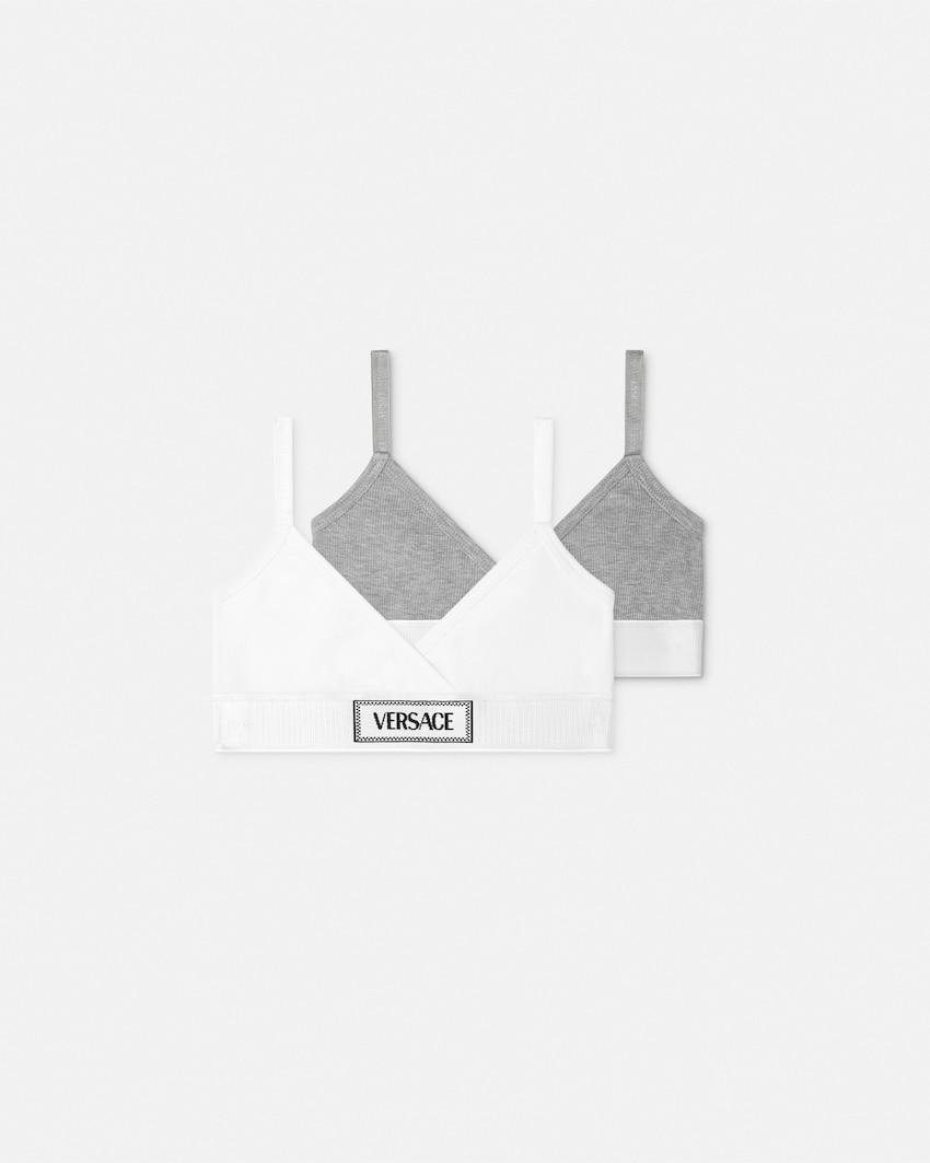 90s vintage logo kids bralette 2-pack by VERSACE