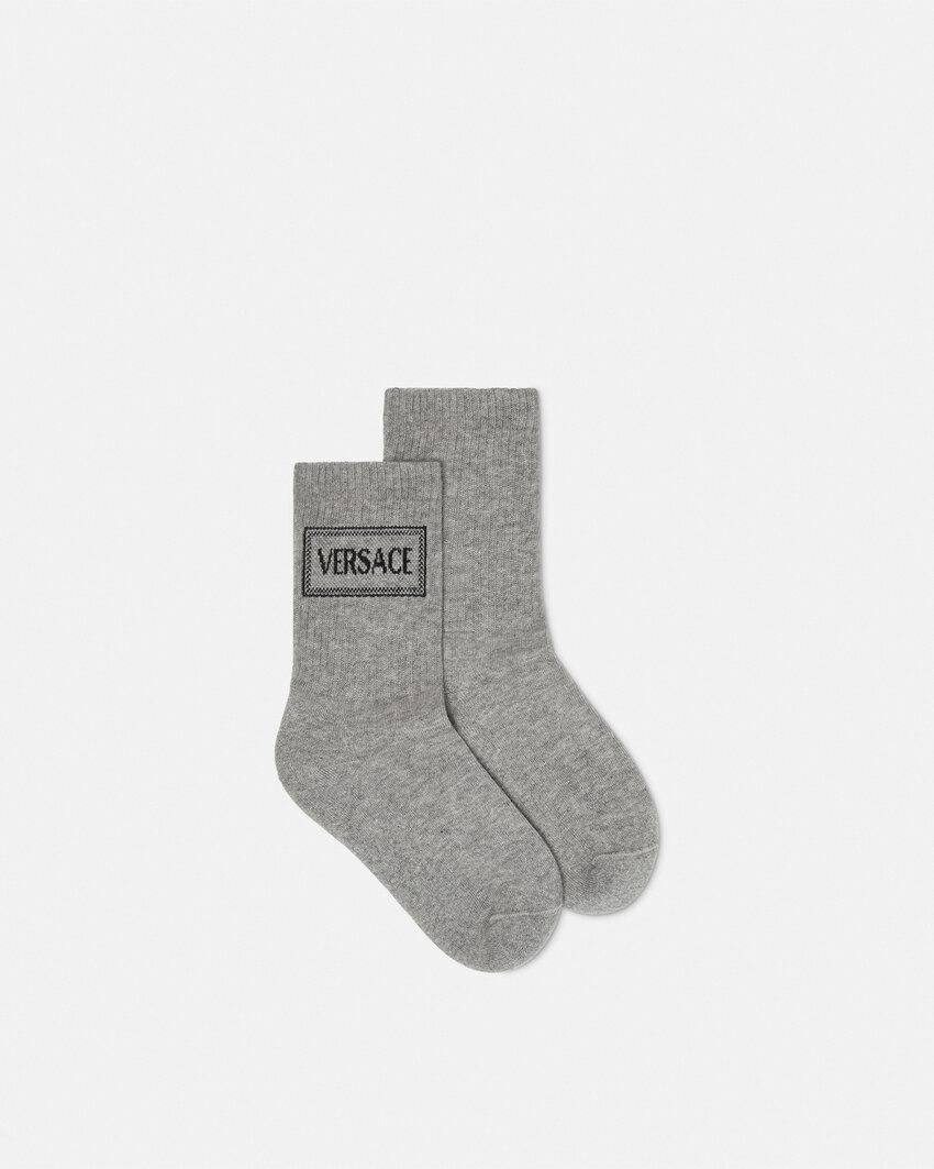 90s vintage logo kids socks by VERSACE