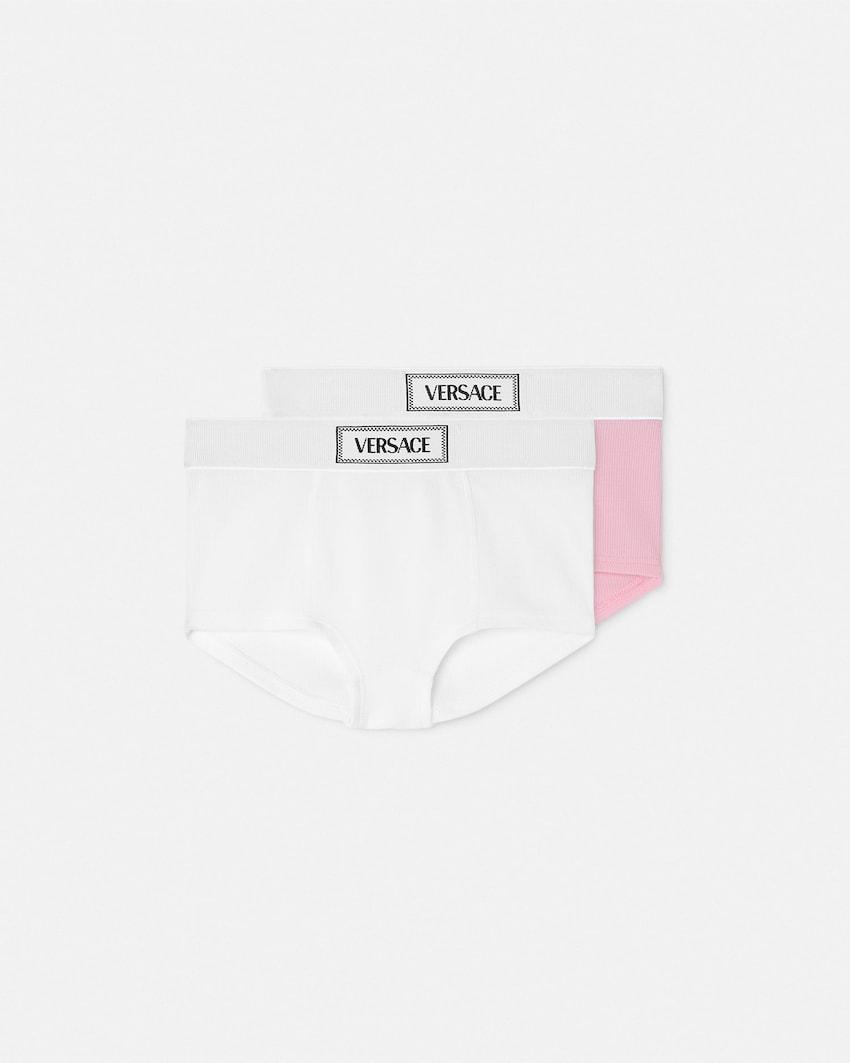 90s vintage logo kids trunks 2-pack by VERSACE