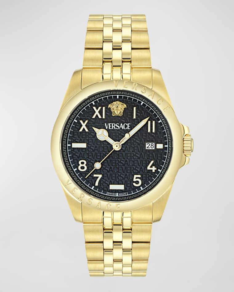 Anteo IP Yellow Gold Bracelet Watch, 41mm by VERSACE