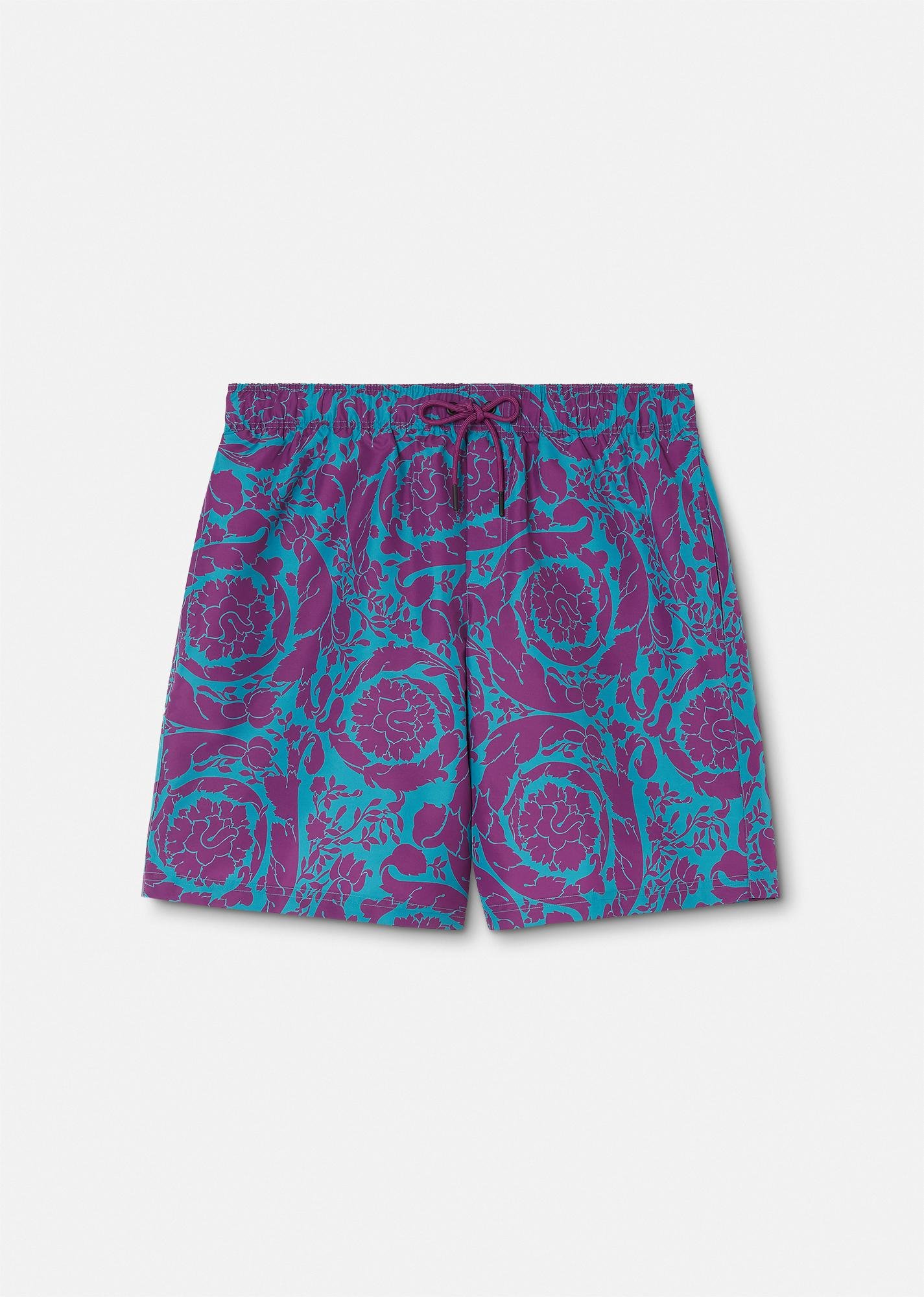 Barocco Silhouette Boardshorts by VERSACE