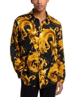 Barocco Wave Shirt by VERSACE
