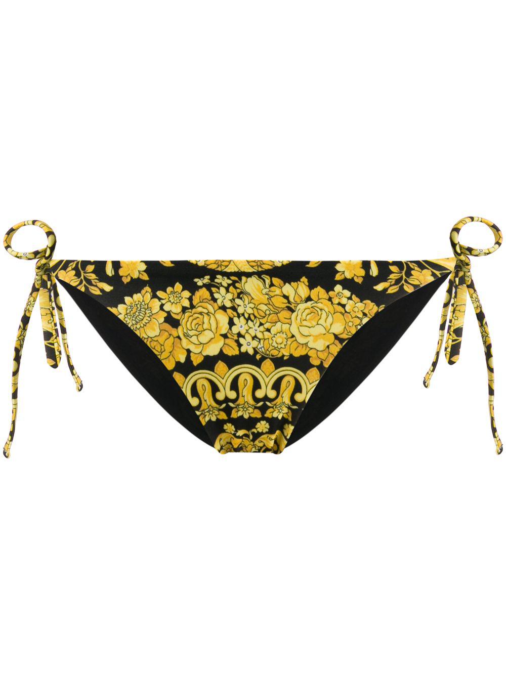 Barocco bikini bottoms by VERSACE