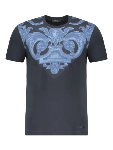 Barocco-print T-shirt by VERSACE