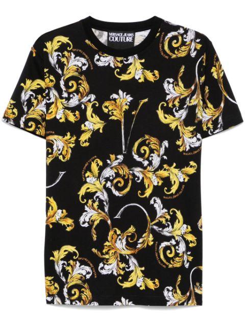 Barocco-print T-shirt by VERSACE