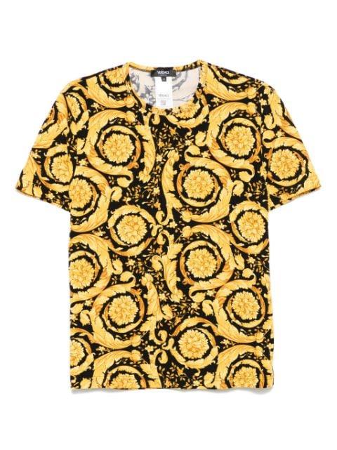 Barocco-print T-shirt by VERSACE