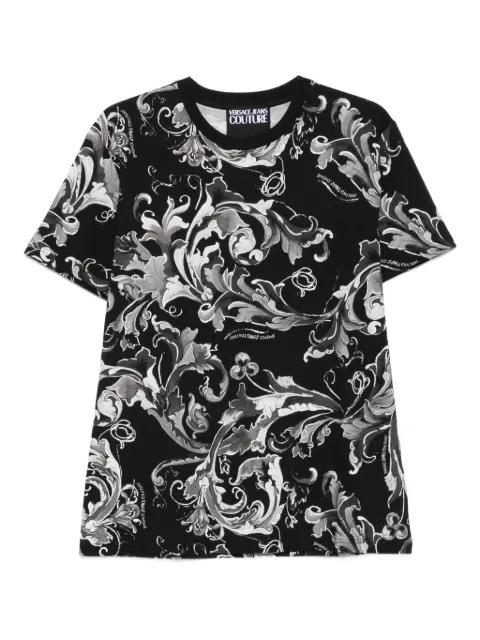 Barocco-print T-shirt by VERSACE