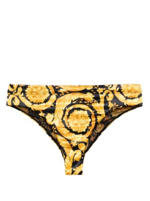 Barocco-print briefs by VERSACE