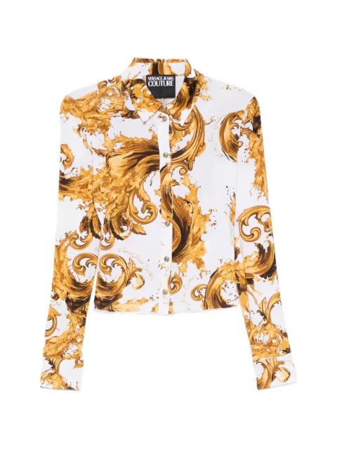 Barocco-print shirt by VERSACE