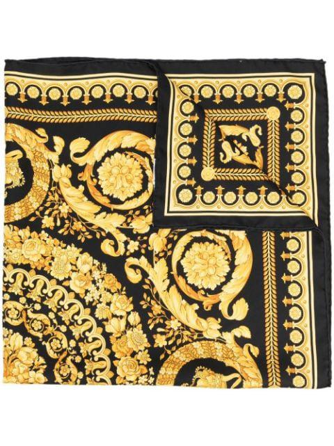 Barocco silk scarf by VERSACE